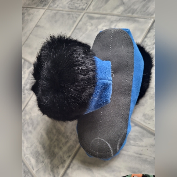 🍦🍦So soft🍦🍦 Homemade leather and fur moccasins - Picture 4 of 11